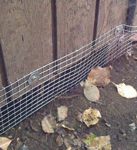 wildlife trench control prevention barrier
